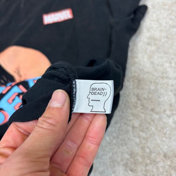 Brain Dead x Marvel Wolverine vs. Hulk T Shirt Men's Medium - Picture 7 of 10